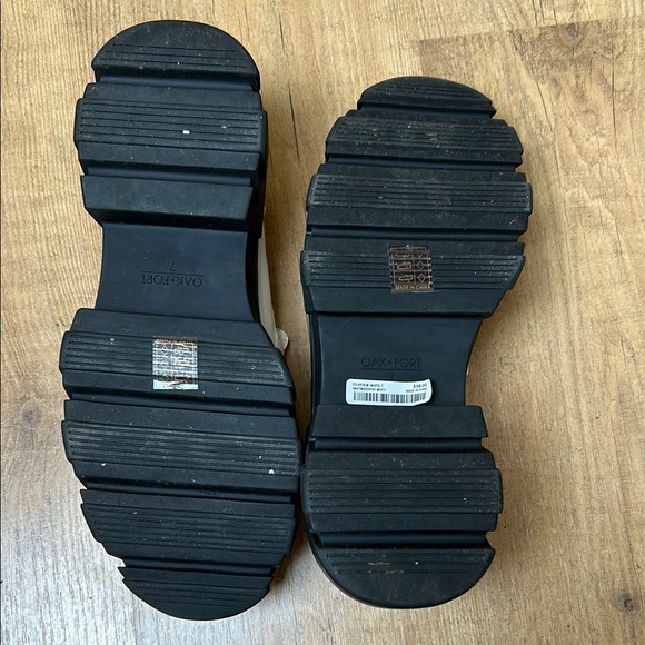 White Chunky Loafers Flats & Loafers - Picture 6 of 7